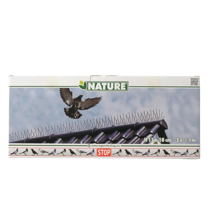 Nature Anti-vogelpinnen 32x11x18 cm 6060160 3 st - Griffin Retail