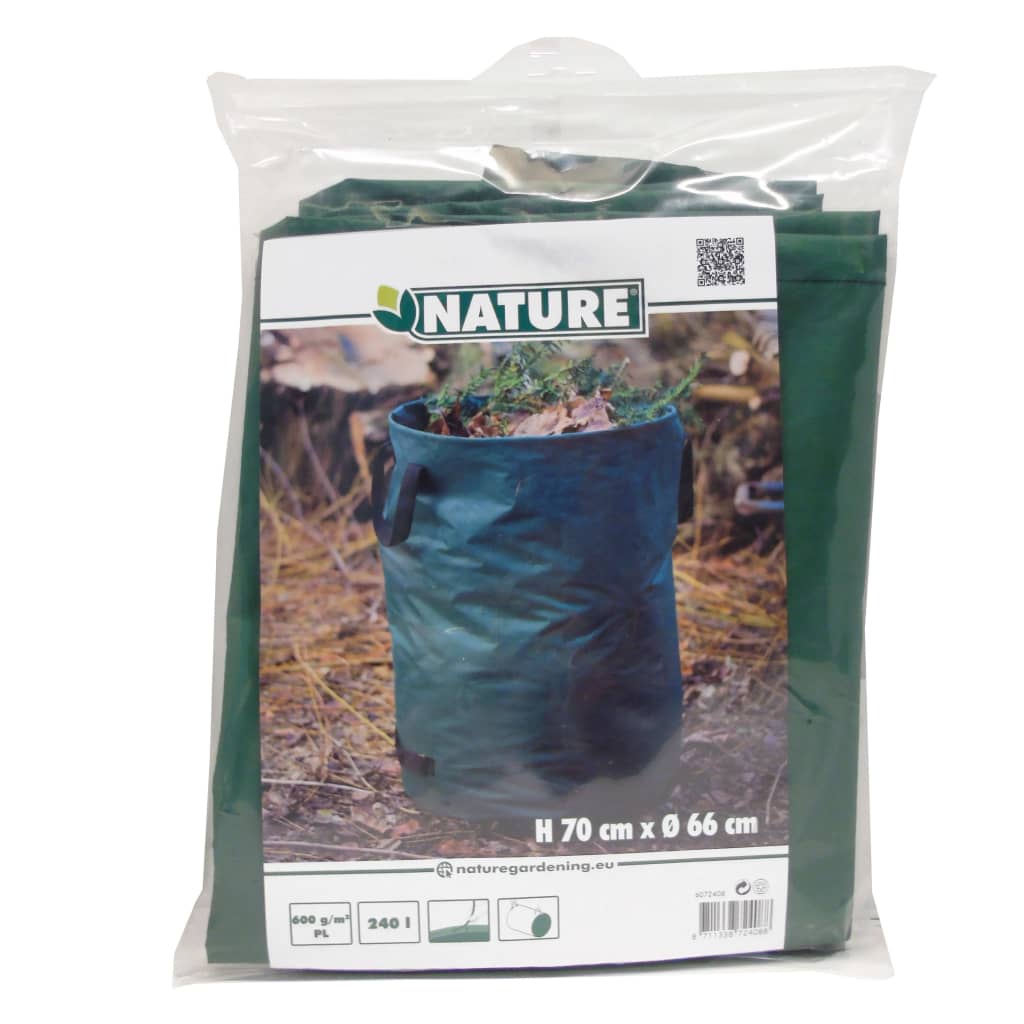 Nature Tuinafvalzak rond 240 L groen - Griffin Retail