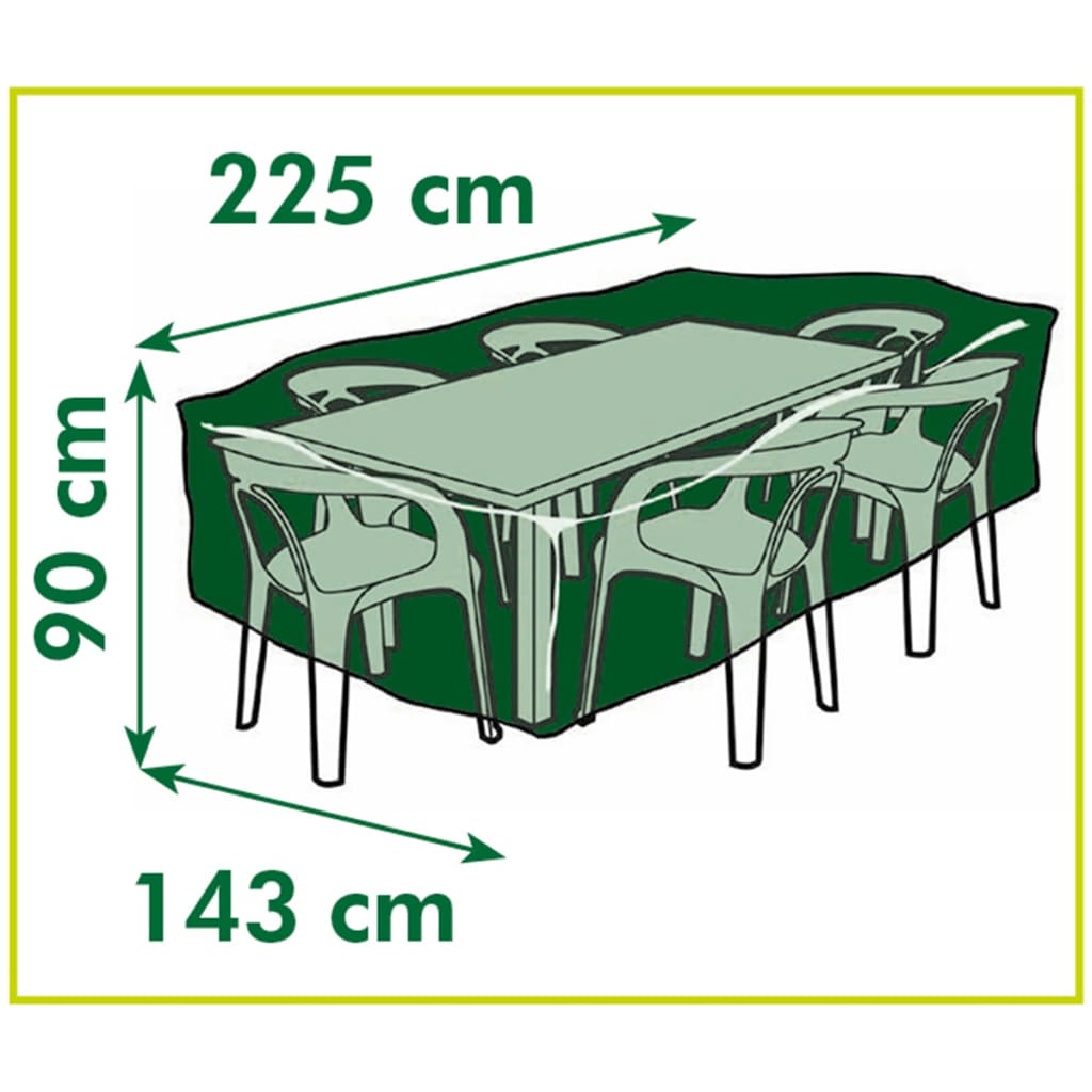 Nature Tuinmeubelhoes voor rechthoekige tafels 225x143x90 cm - Griffin Retail