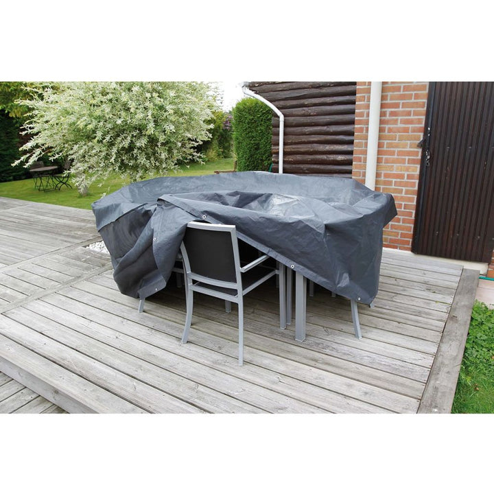 Nature Tuinmeubelhoes voor ronde tafels 205x205x90 cm - Griffin Retail