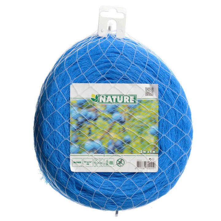Nature Vogelnet Nano 5x4 m blauw - Griffin Retail