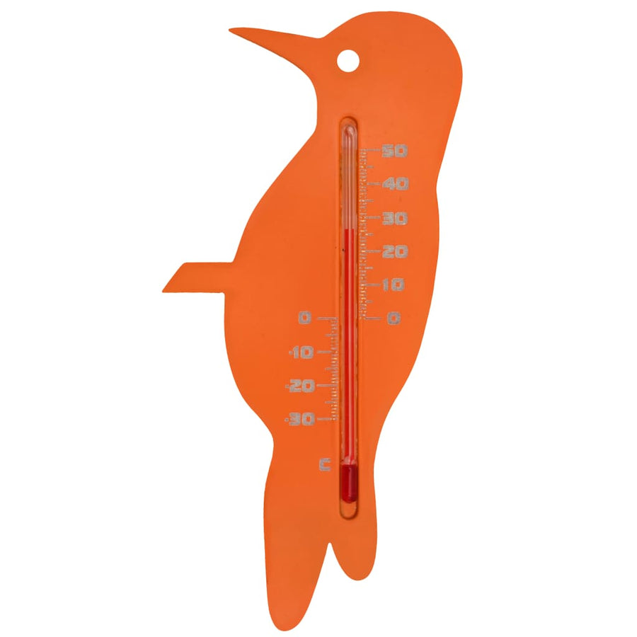 Nature Wandthermometer vink oranje - Griffin Retail