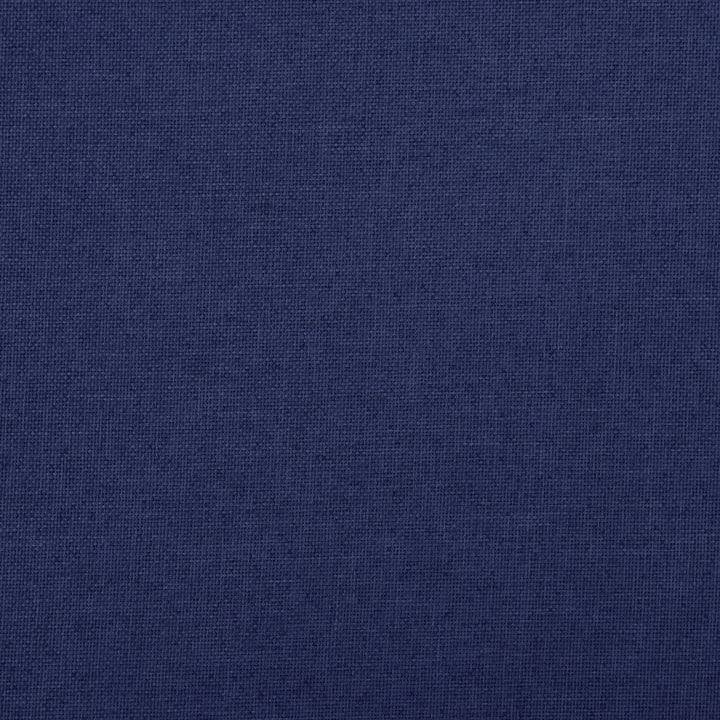 Opbergbank inklapbaar 76x38x38 cm kunstlinnen blauw - Griffin Retail