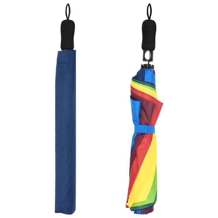 Paraplu automatisch inklapbaar 124 cm meerkleurig - Griffin Retail