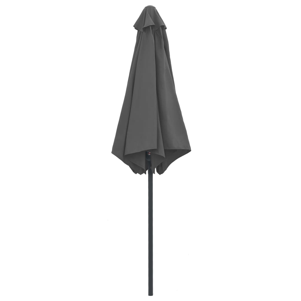 Parasol met aluminium paal 270x246 cm antraciet - Griffin Retail