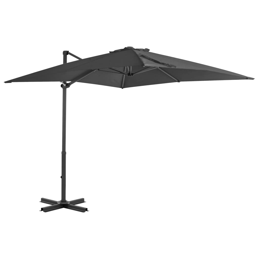 Parasol met draagbare voet antraciet - Griffin Retail