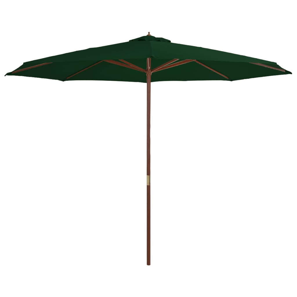 Parasol met houten paal 350 cm - Griffin Retail