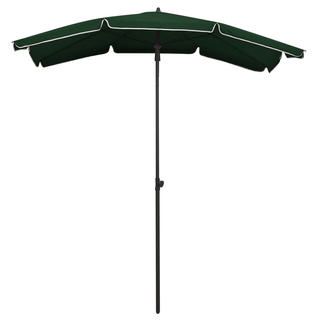 Parasol met paal 200x130 cm groen - Griffin Retail