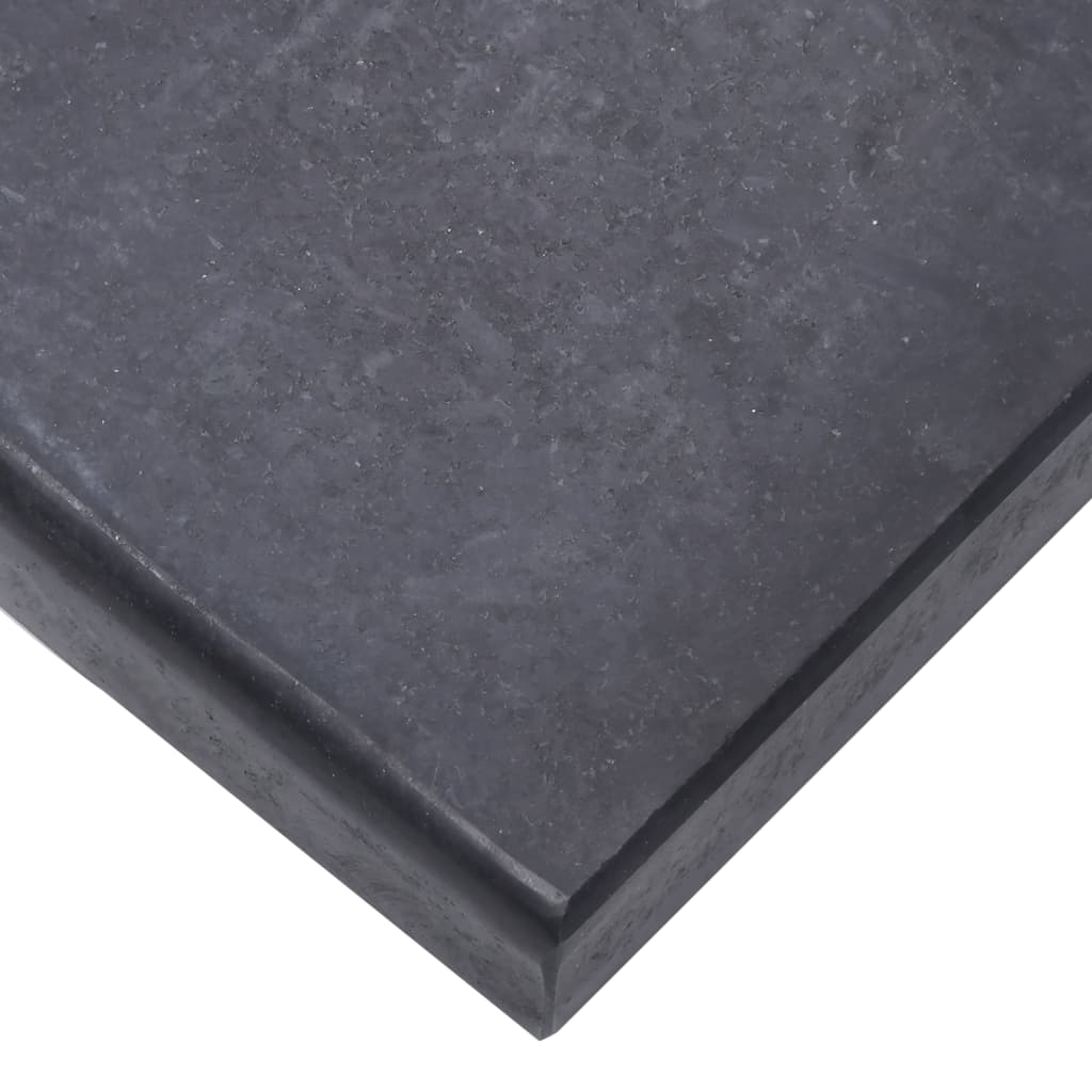 Parasolvoet 40x28x4 cm graniet zwart - Griffin Retail