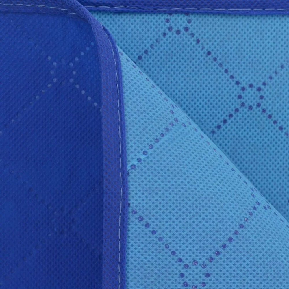 Picknickkleed 150x200 cm blauw en lichtblauw - Griffin Retail