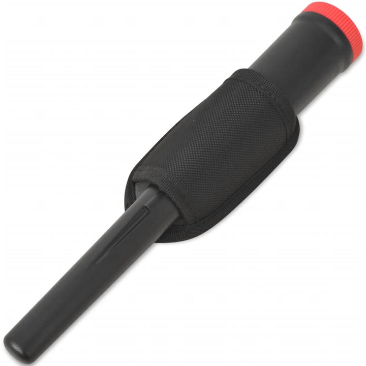 Pinpointer metaaldetector zwart en rood - Griffin Retail