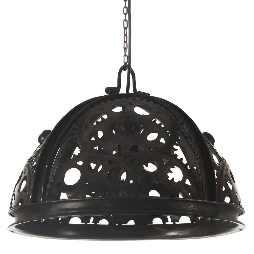 Plafondlamp industrieel kettingwiel-ontwerp E27 45 cm - Griffin Retail