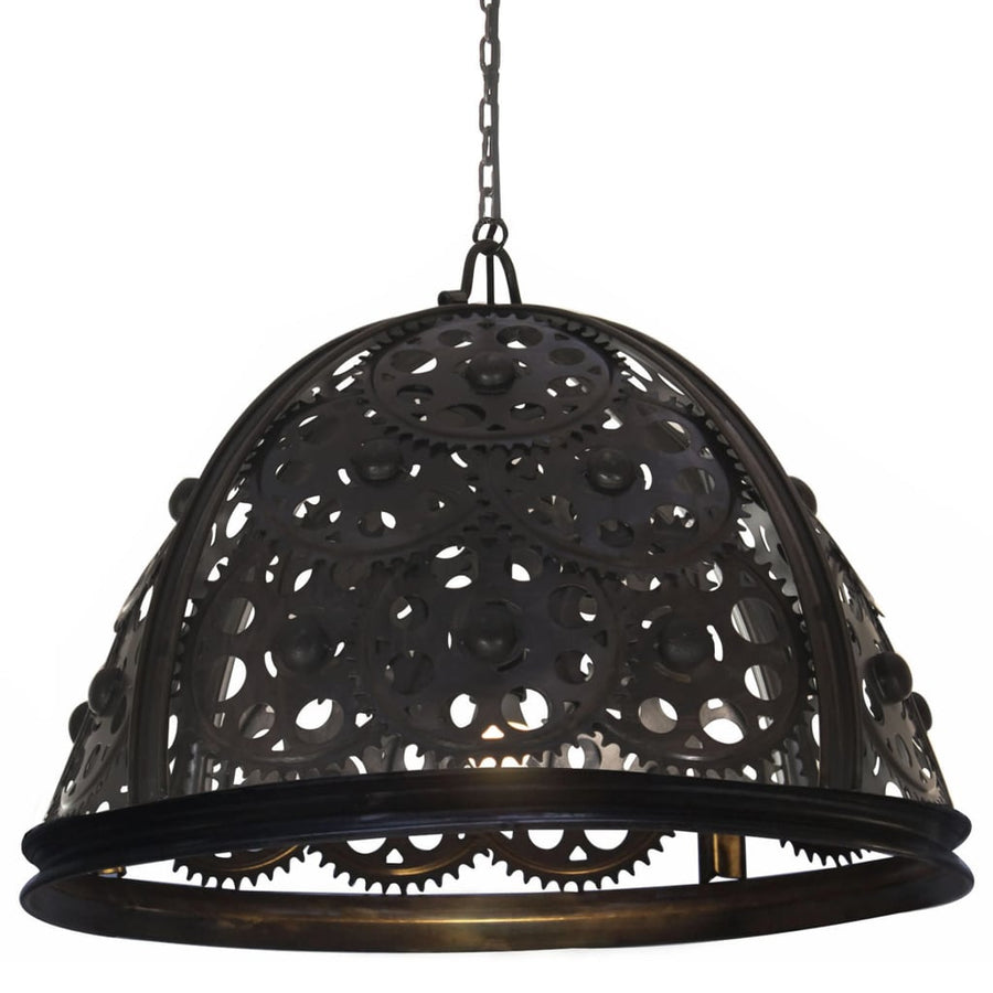Plafondlamp industrieel kettingwiel-ontwerp E27 65 cm - Griffin Retail