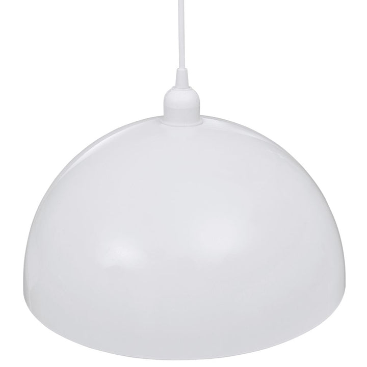 Plafondlampen in hoogte verstelbaar halfrond wit 2 st - Griffin Retail