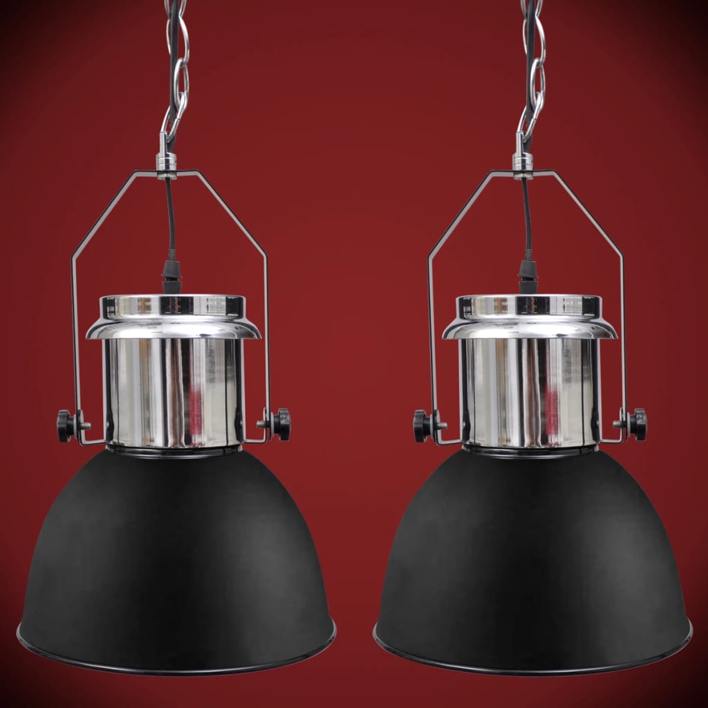 Plafondlampen in hoogte verstelbaar modern metaal wit 2 st - Griffin Retail