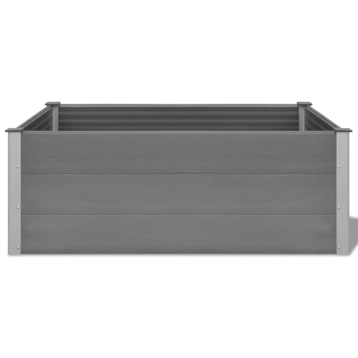 Plantenbak verhoogd 150x100x54 cm HKC grijs - Griffin Retail