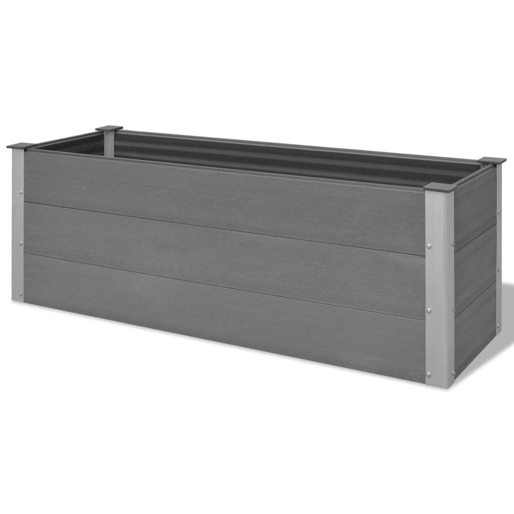 Plantenbak verhoogd 150x50x54 cm HKC grijs - Griffin Retail