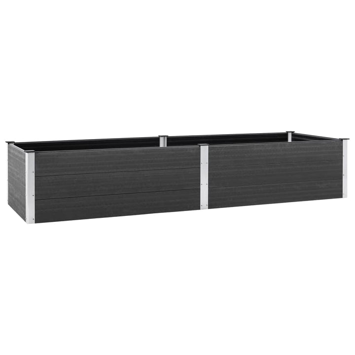 Plantenbak verhoogd 200x100x54 cm HKC grijs - Griffin Retail