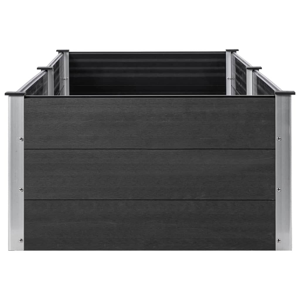 Plantenbak verhoogd 200x100x54 cm HKC grijs - Griffin Retail