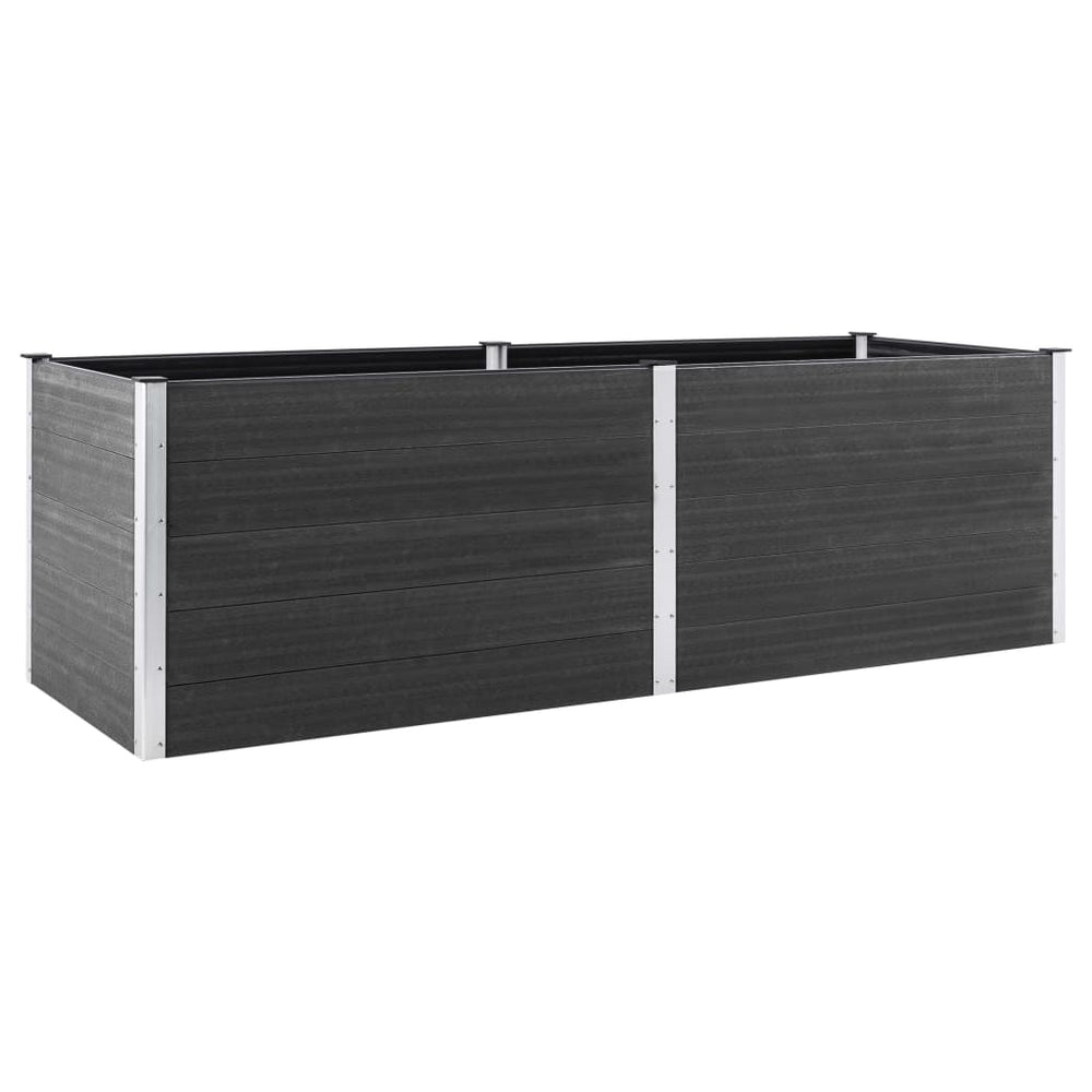 Plantenbak verhoogd 200x50x91 cm HKC grijs - Griffin Retail