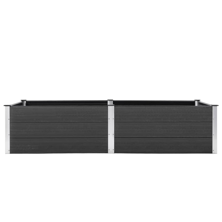 Plantenbak verhoogd 250x100x54 cm HKC grijs - Griffin Retail