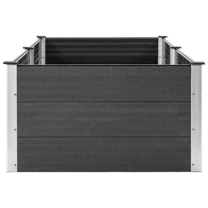 Plantenbak verhoogd 250x100x54 cm HKC grijs - Griffin Retail