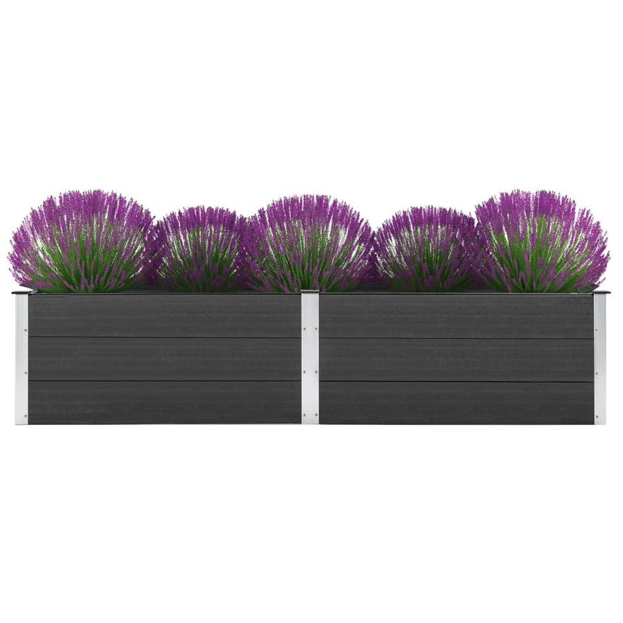 Plantenbak verhoogd 250x50x54 cm HKC grijs - Griffin Retail