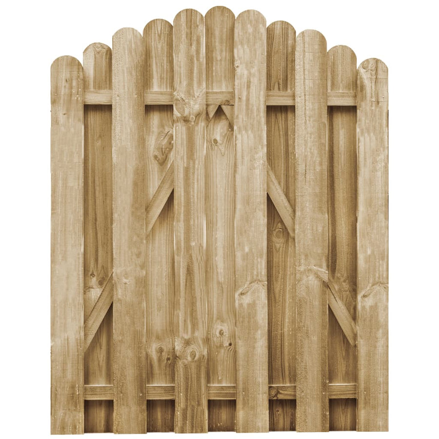 Poort 100x125 cm geïmpregneerd grenenhout - Griffin Retail