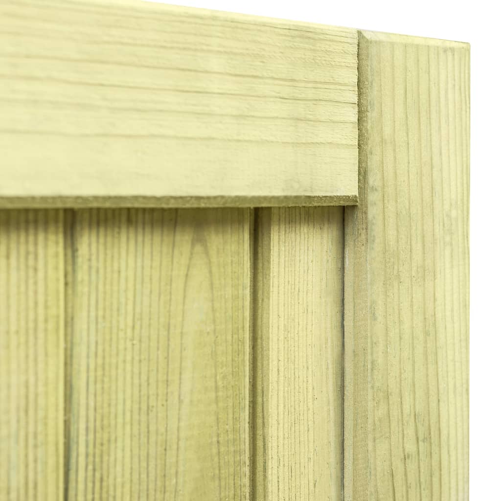 Poort 125x100 cm geïmpregneerd grenenhout - Griffin Retail