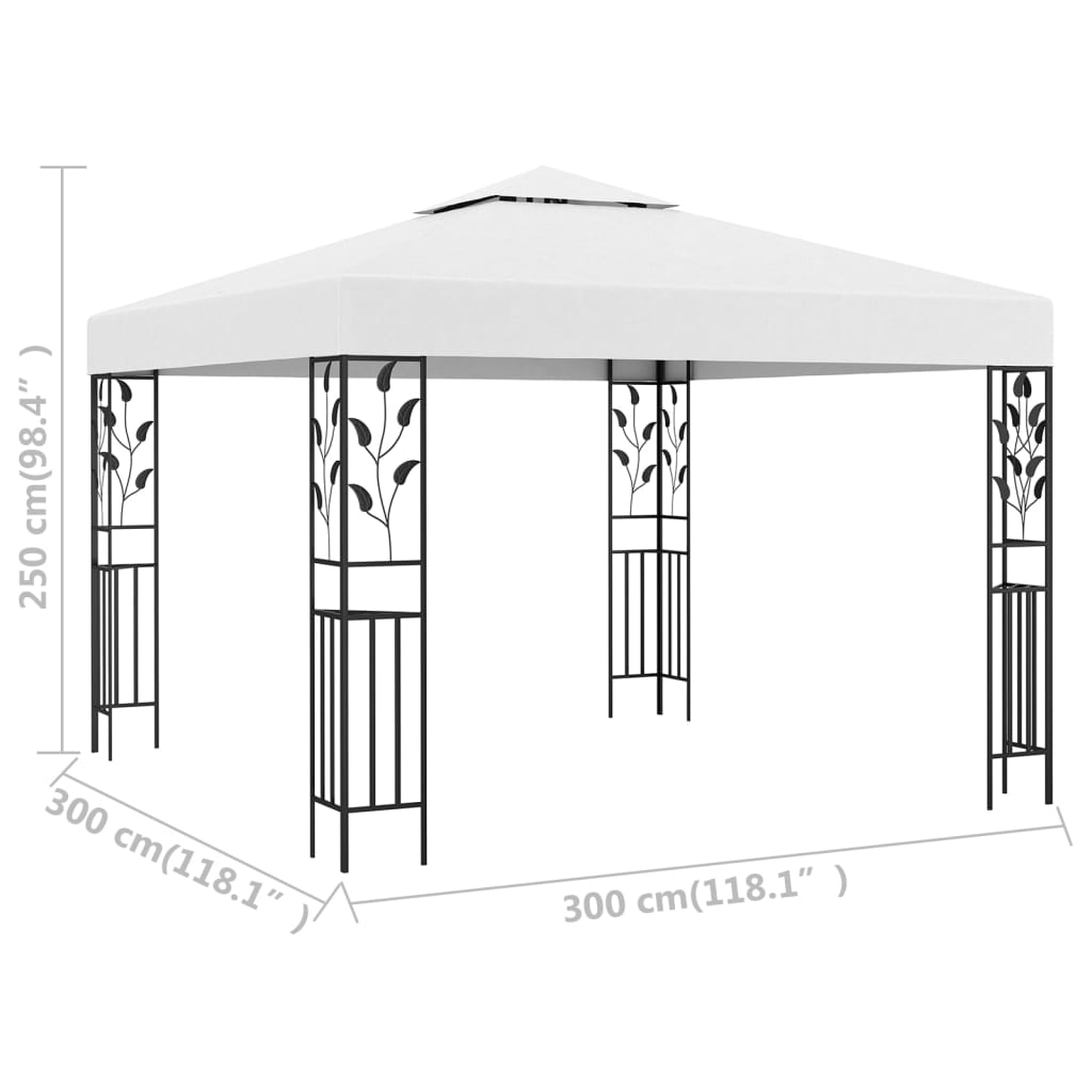 Prieel 180 g/m² 3x3 m wit - Griffin Retail