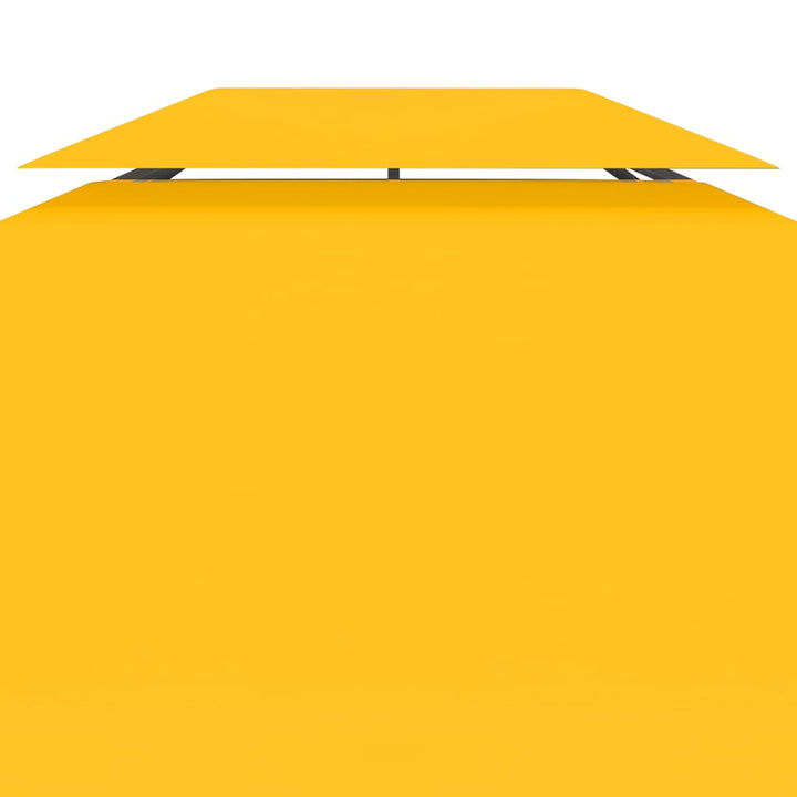 Prieeldak 2-laags 310 g/m² 4x3 m geel - Griffin Retail