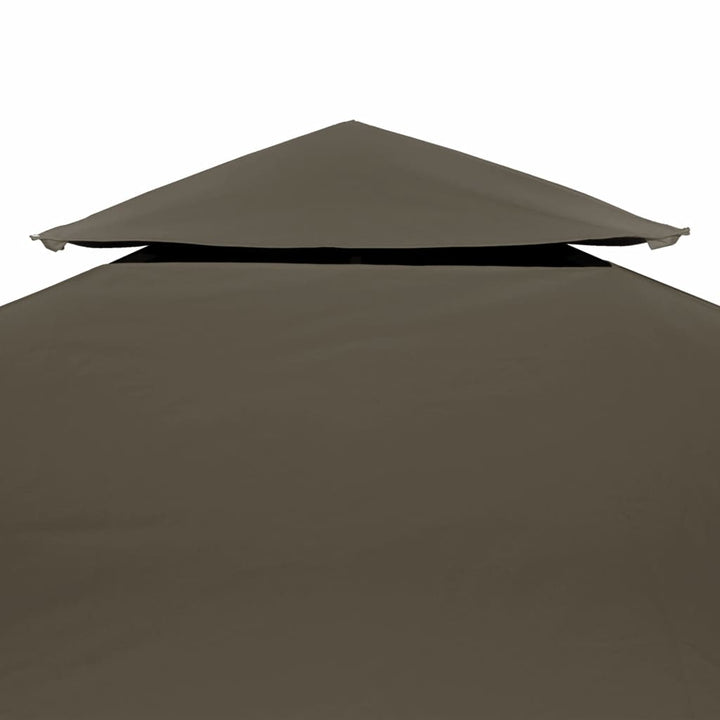 Prieeldak 2 lagen 4x3m 310 g/m² taupe - Griffin Retail