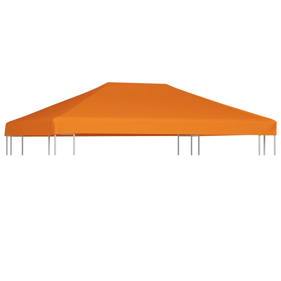 Prieeldak 310 g/m² 4x3 m oranje - Griffin Retail