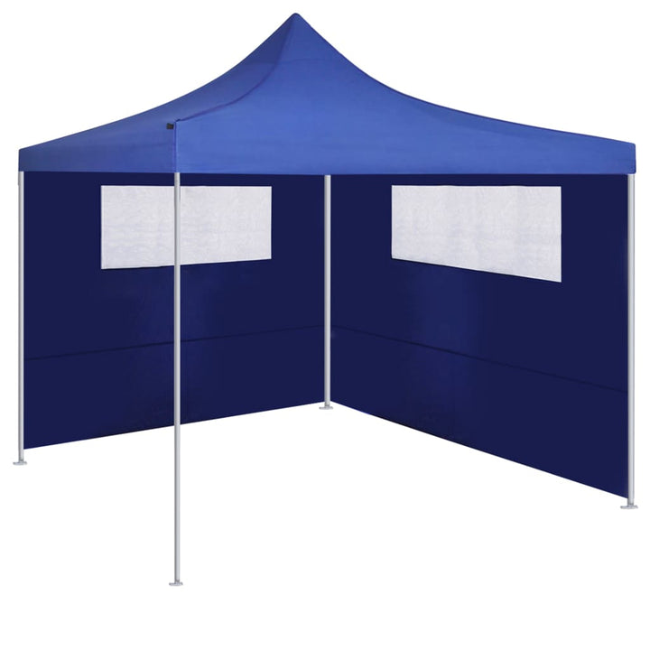 Prieelzijwand met ramen 6x2 m blauw - Griffin Retail