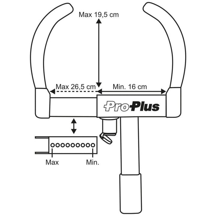 ProPlus universele wielklem 341341 - Griffin Retail