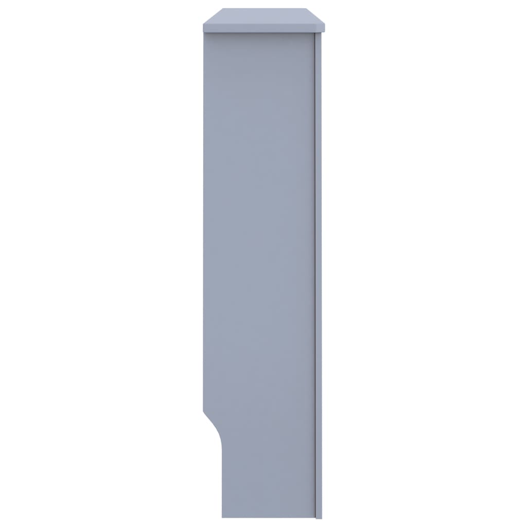 Radiatorombouw 112x19x81 cm MDF antraciet - Griffin Retail