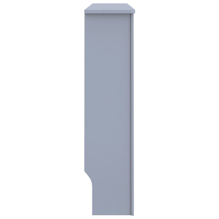 Radiatorombouw 112x19x81 cm MDF antraciet - Griffin Retail