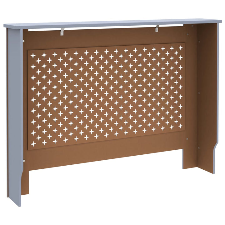 Radiatorombouw 112x19x81 cm MDF antraciet - Griffin Retail