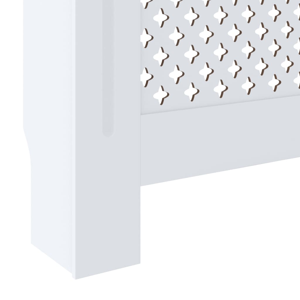 Radiatorombouw 205 cm MDF wit - Griffin Retail