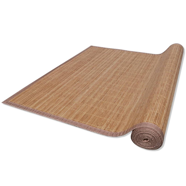 Rechthoekige bamboe mat 80 x 300 cm (Bruin) - Griffin Retail