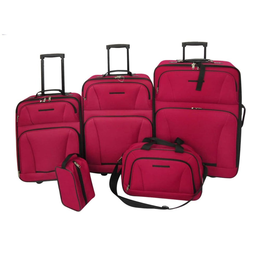 Reisbagage set rood 5-delig - Griffin Retail