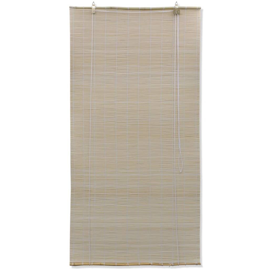 Rolgordijn 80x220 cm bamboe natuurlijk - Griffin Retail