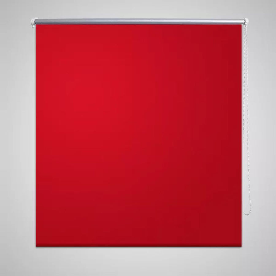 Rolgordijn verduisterend 120 x 230 cm rood - Griffin Retail
