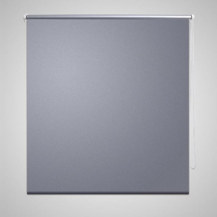 Rolgordijn verduisterend 120x175 cm grijs - Griffin Retail