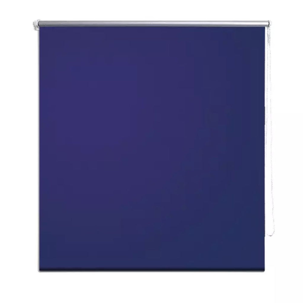 Rolgordijn verduisterend 160 x 175 cm marineblauw - Griffin Retail