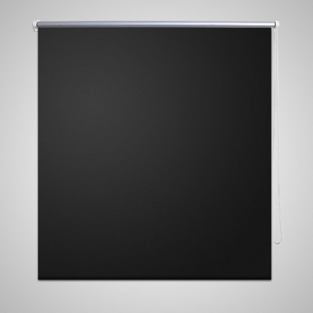 Rolgordijn verduisterend 40 x 100 cm zwart - Griffin Retail