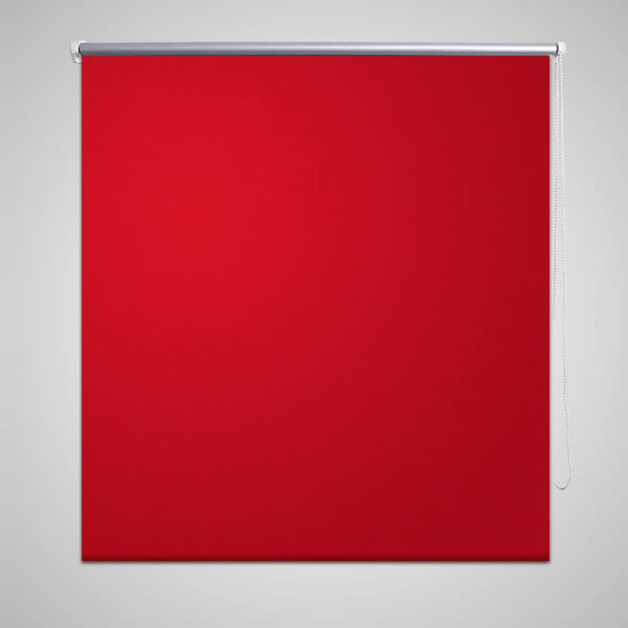 Rolgordijn verduisterend 60 x 120 cm rood - Griffin Retail