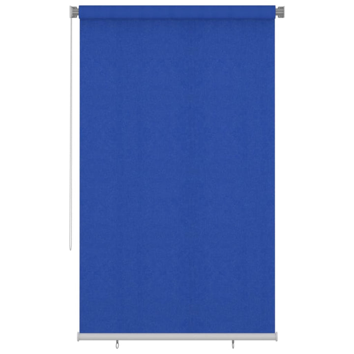 Rolgordijn voor buiten 140x230 cm HDPE blauw - Griffin Retail