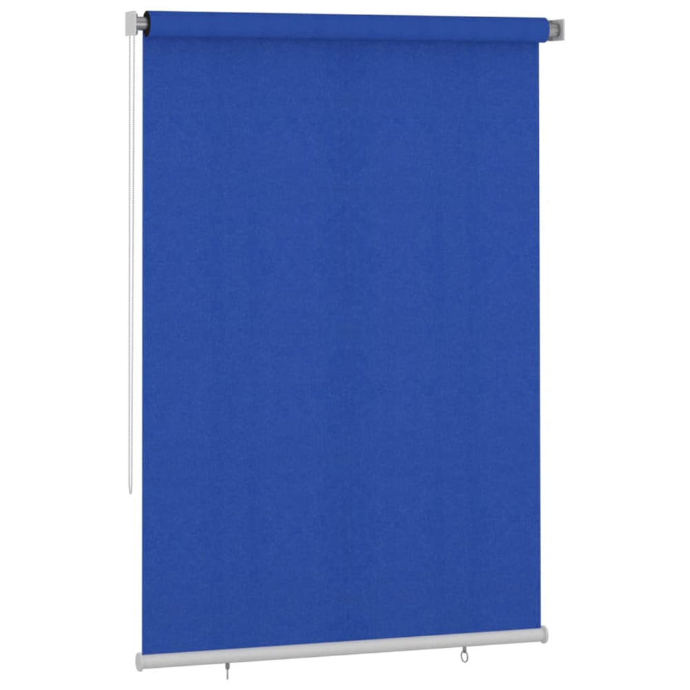 Rolgordijn voor buiten 160x230 cm HDPE blauw - Griffin Retail