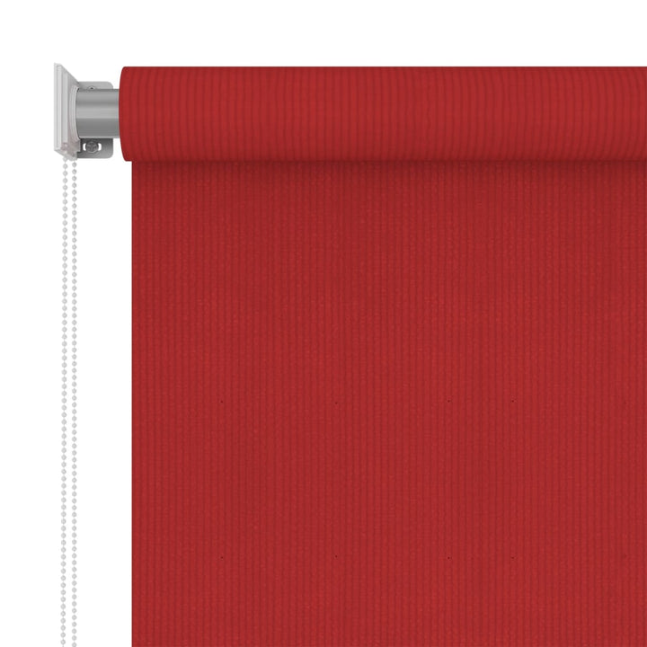 Rolgordijn voor buiten 160x230 cm HDPE rood - Griffin Retail